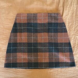 Primark plaid miniskirt